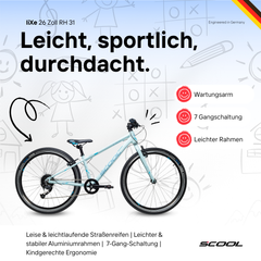 S'COOL liXe 26 inch 9 versnellingen
