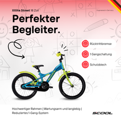 Kinderfahrrad 18 Zoll – perfekt für Vorschulkinder mit sicherer Ausstattung