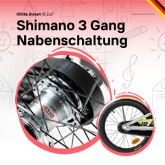 Kinderfahrrad 18 Zoll – perfekt für Vorschulkinder mit sicherer Ausstattung