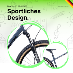 Kinderfahrrad - Xroc Disc 27,5 Zoll 24-Gang | ab 12 Jahre