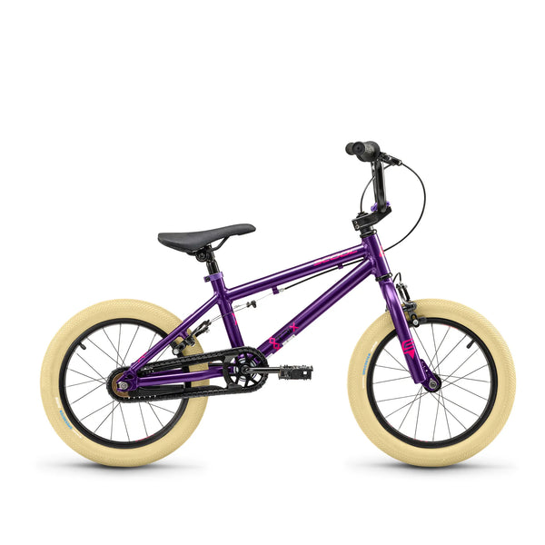 BMX lila Fahrrad 18 Zoll für Kinder – robuster Rahmen und coole Optik für junge Fahrer