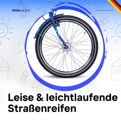 Kinderfahrrad - XXlite 24 Zoll 7-Gang | ab 8 Jahre