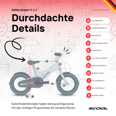 Kinderfahrrad 18 Zoll – perfekt für Vorschulkinder mit sicherer Ausstattung