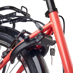 S'COOL chiX 24 Zoll 6-Gang kinderfahrrad in Coral mit 6-Gang-Schaltung