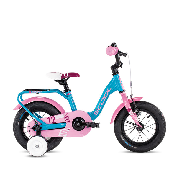 Kinderfahrrad in pink 12 Zoll für Kinder ab 2 Jahren – ideales erstes Fahrrad mit Stützrädern
