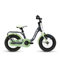 Kinderfahrrad in grau 12 Zoll für Kinder ab 2 Jahren – ideales erstes Fahrrad mit Stützrädern