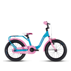 Kinderfahrrad in türkis 16 Zoll für Kinder ab 4 Jahren – robustes Rad mit kindgerechter Geometrie