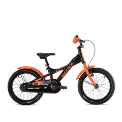 Kinderfahrrad in schwarz 16 Zoll für Kinder ab 4 Jahren – robustes Rad mit kindgerechter Geometrie