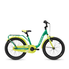 Kinderfahrrad grün 18 Zoll – perfekt für Vorschulkinder mit sicherer Ausstattung