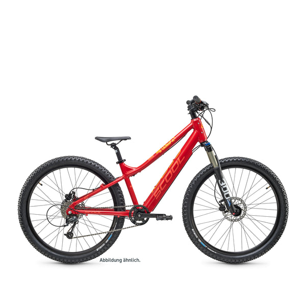 Kinder E-Bike rot 24 Zoll – elektrisch unterstütztes Fahrrad für Jugendliche