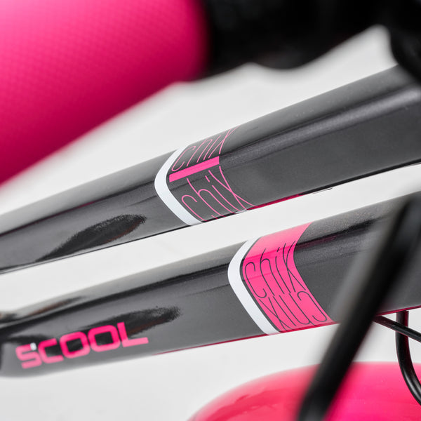 Kinderfahrrad pink 24 Zoll für größere Kinder – ideal für Schule, Freizeit und längere Strecken