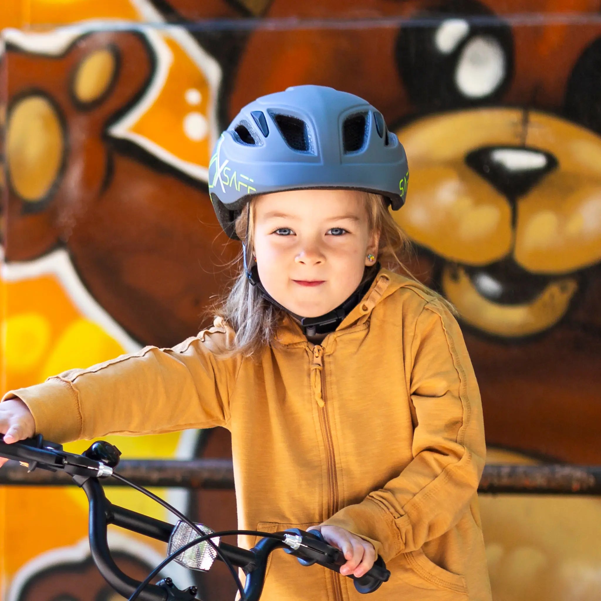 safeX 1 Fahrradhelm  S'COOL Junior Bikes