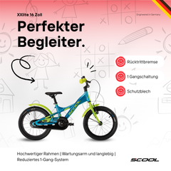 Kinderfahrrad 16 Zoll für Kinder ab 2 Jahren – ideales erstes Fahrrad mit Stützrädern