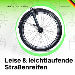Kinderfahrrad -  troX evo 27,5 Zoll 21-Gang | ab 12 Jahre