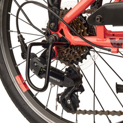 S'COOL chiX 20 Zoll 6-Gang kinderfahrrad in Coral mit 6-Gang-Schaltung