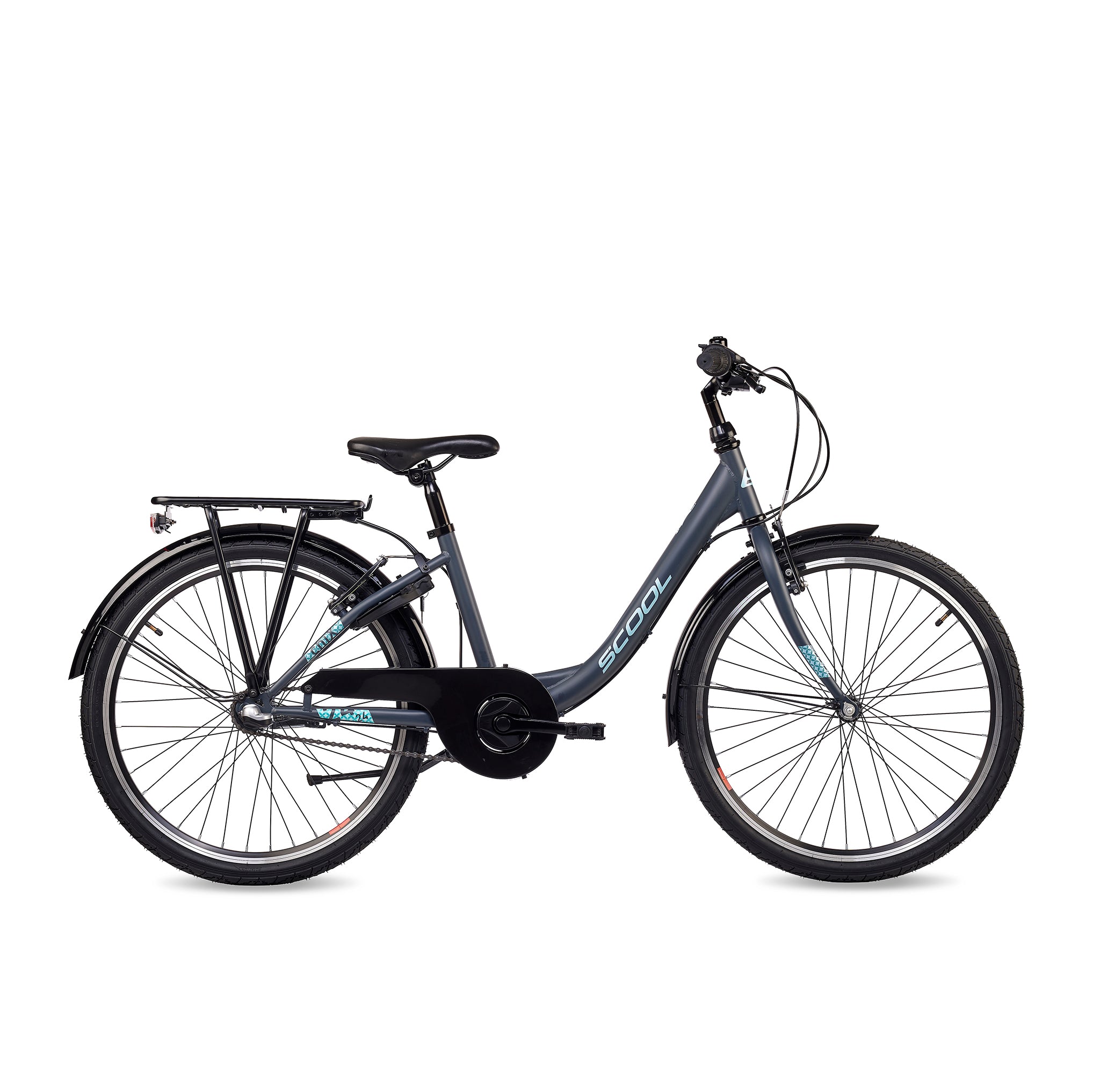 scool fahrrad 24 zoll mädchen Kinderfahrrad - chiX 24 Zoll 3-Gang | ab 8 Jahre