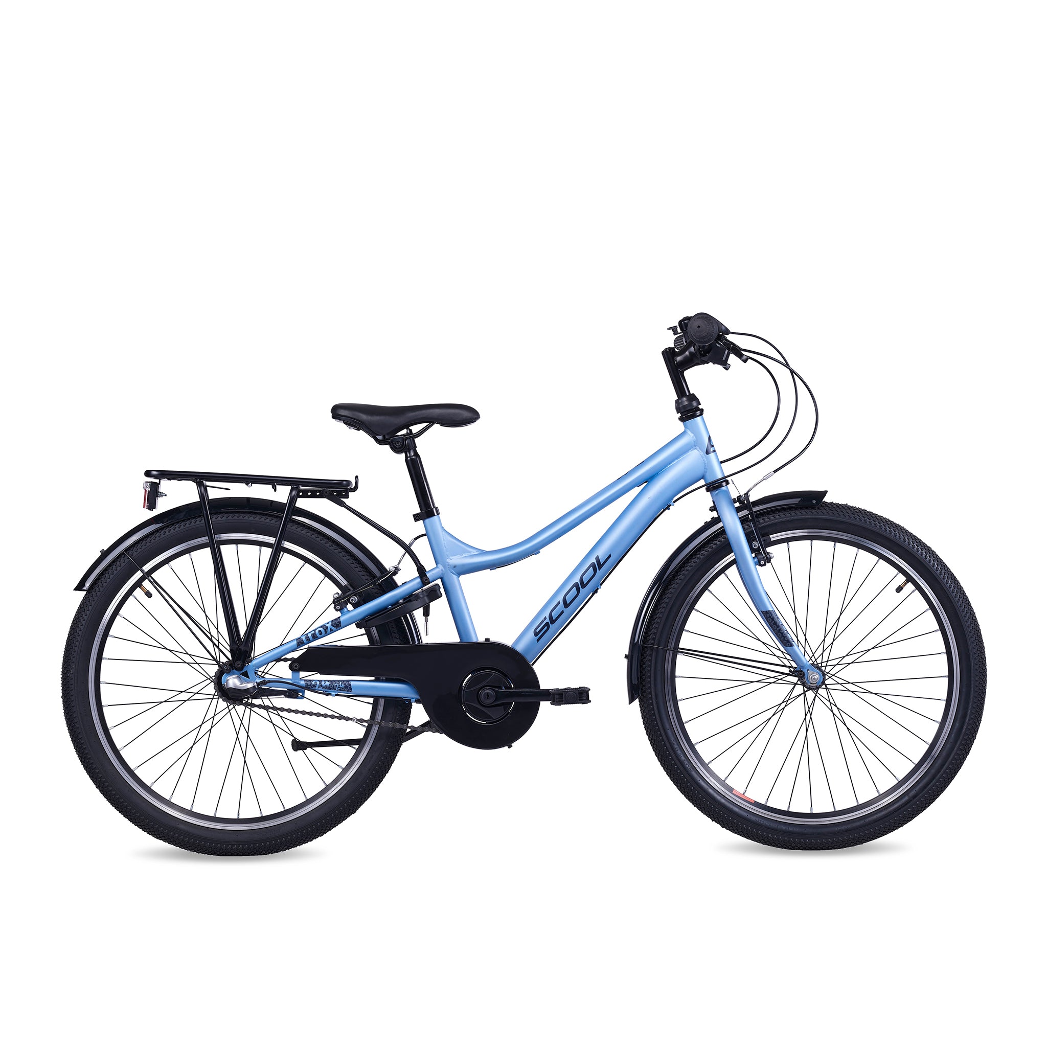 scool mountainbike 24 zoll Kinderfahrrad - troX 24 Zoll 3-Gang | ab 8 Jahre