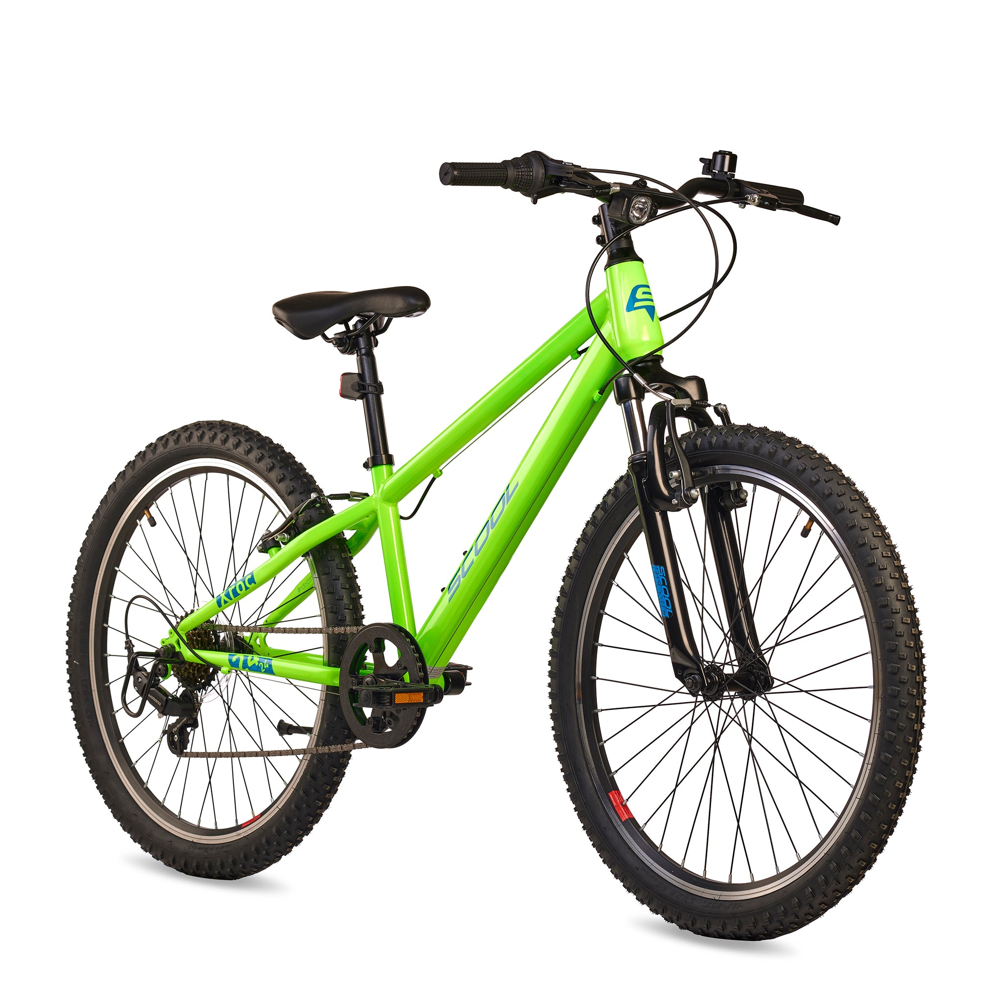 SJOEF Climb Kinderfahrrad 24 Zoll - Mountainbike Für 8-12 Jahre Mit 6-Gang Shimano Schaltung