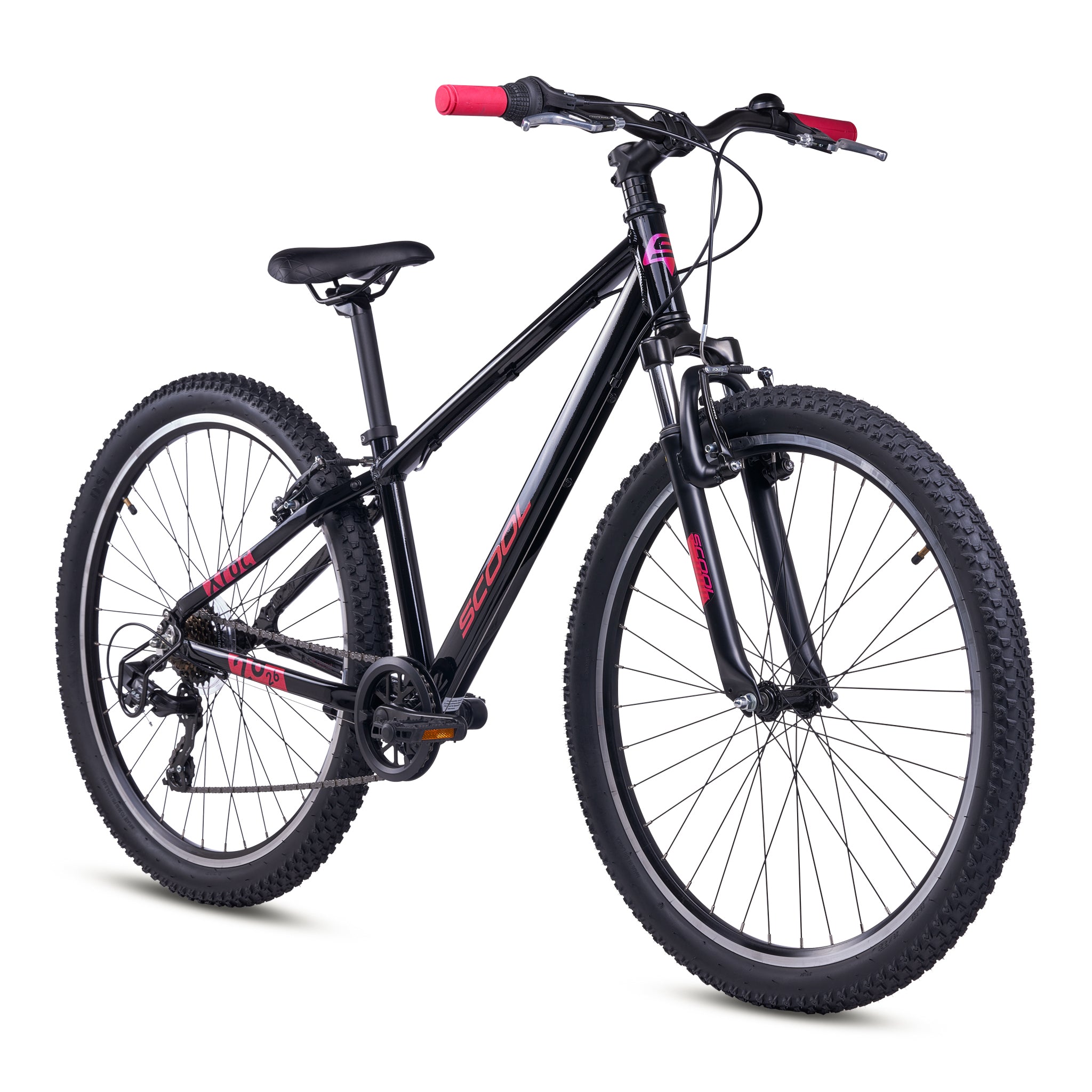 mountainbike 26 zoll schwarz rot 26 Zoll Kinder-MTB S'COOL Xroc pro kaufen